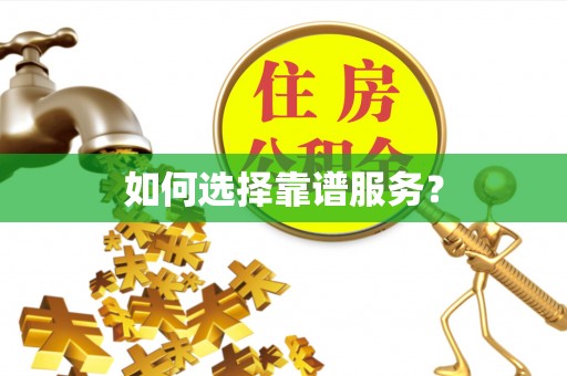 集美如何选择靠谱服务？